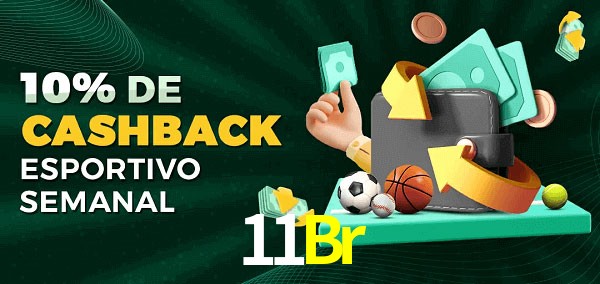 10% de bônus de cashback na 11Br