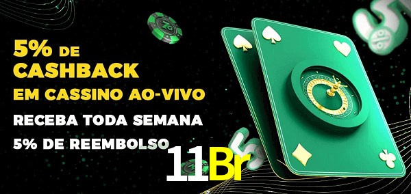Promoções do cassino ao Vivo 11Br